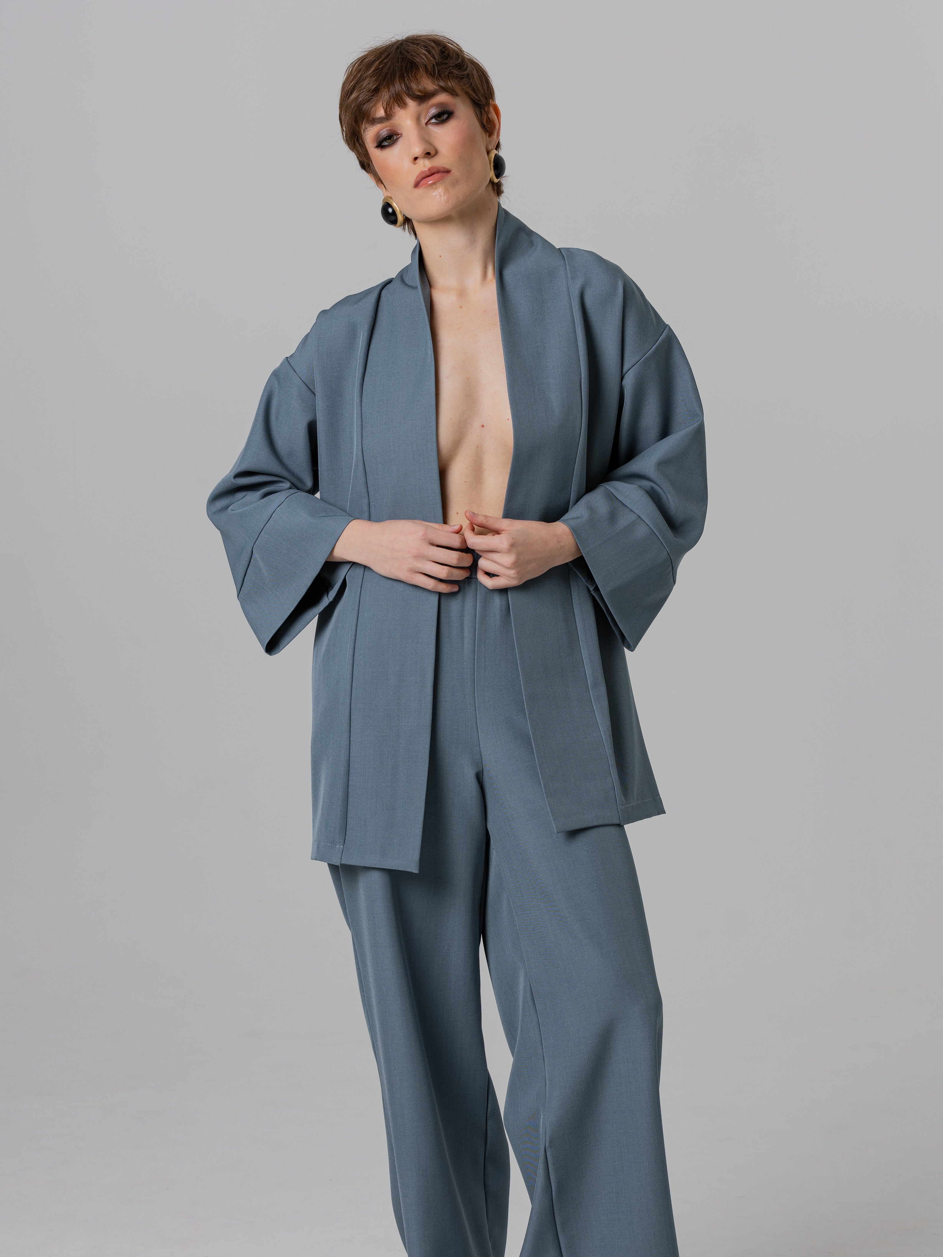 Kimono Set Steel Flow Set