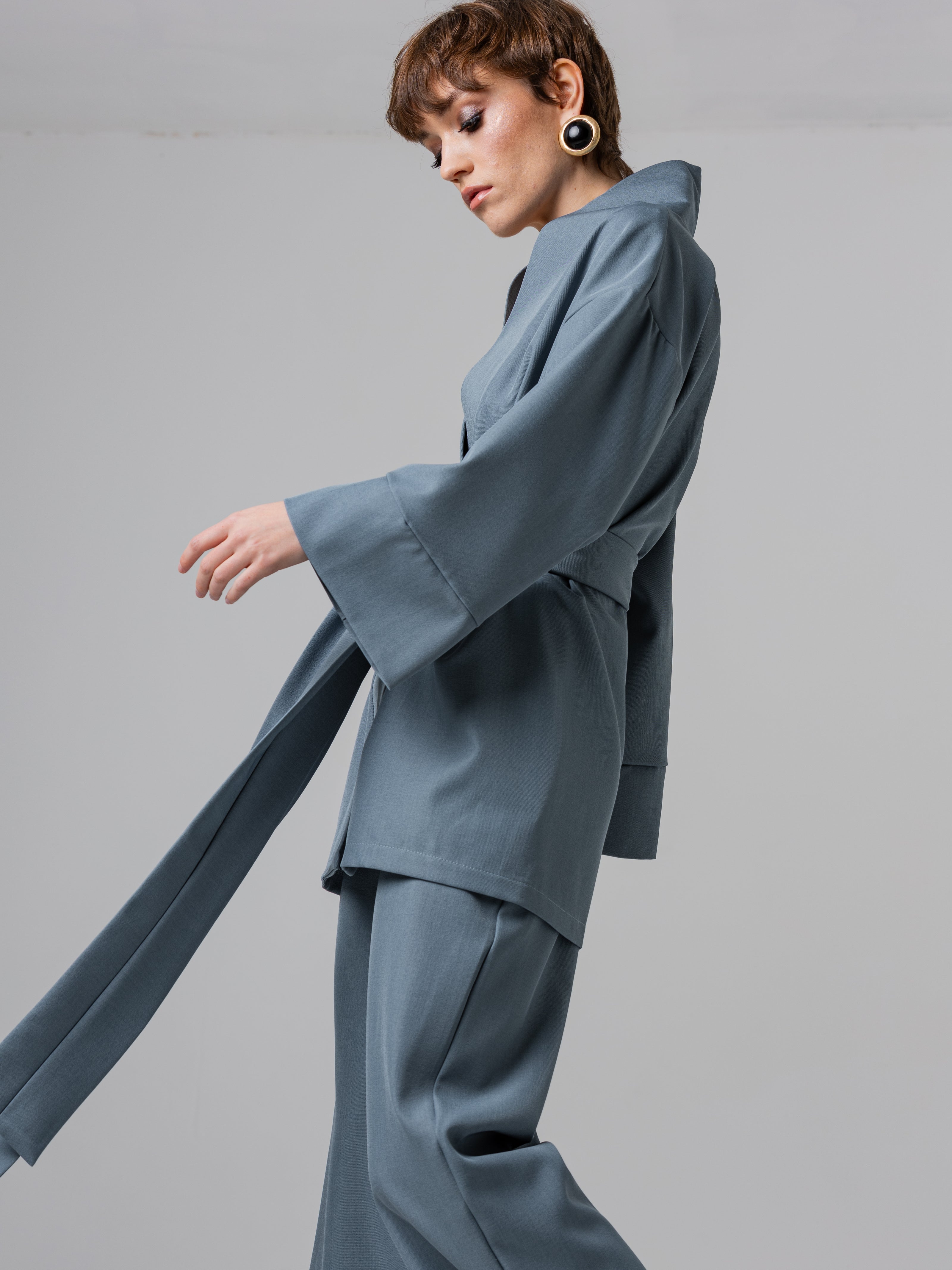 Kimono Set Steel Flow Set