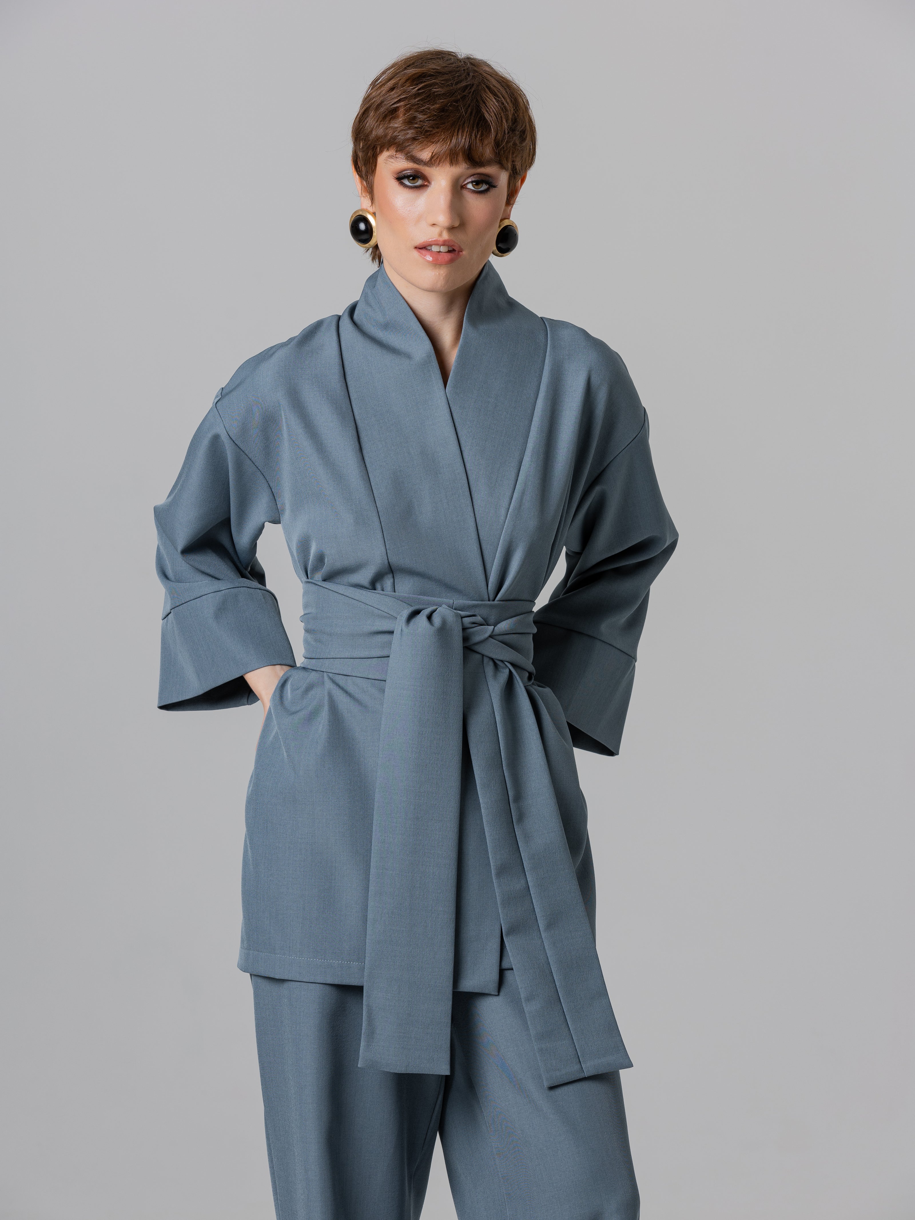 Kimono Set Steel Flow Set