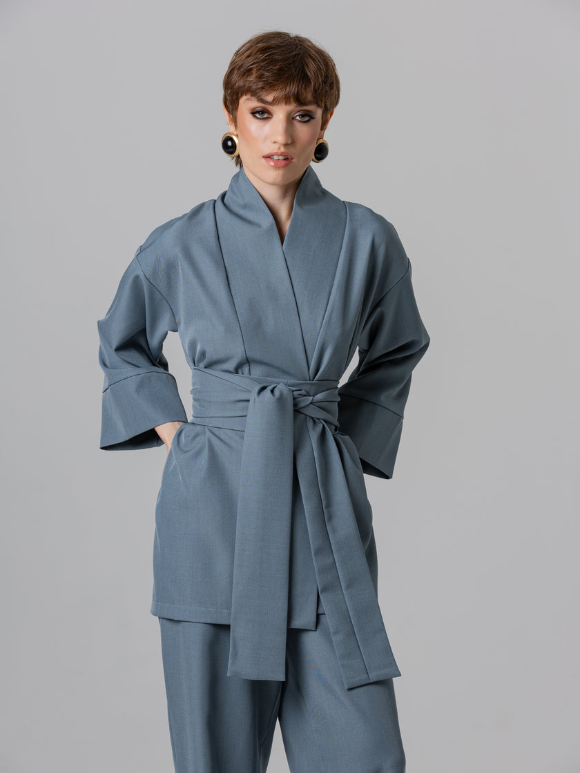 Kimono Set Steel Flow Set