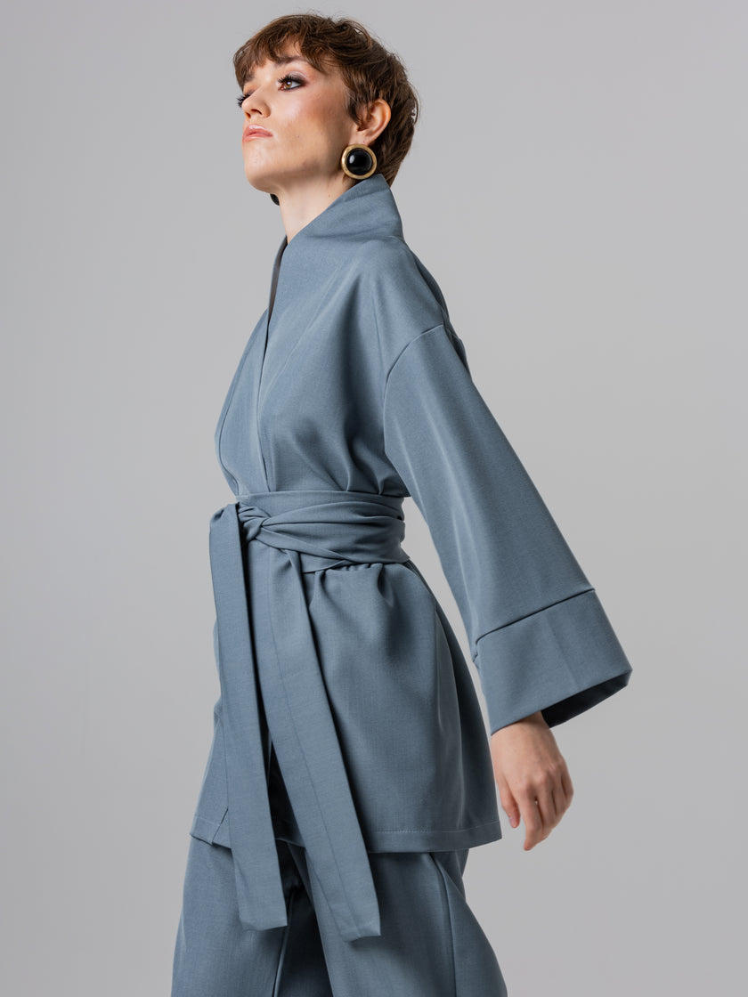Kimono Set Steel Flow Set