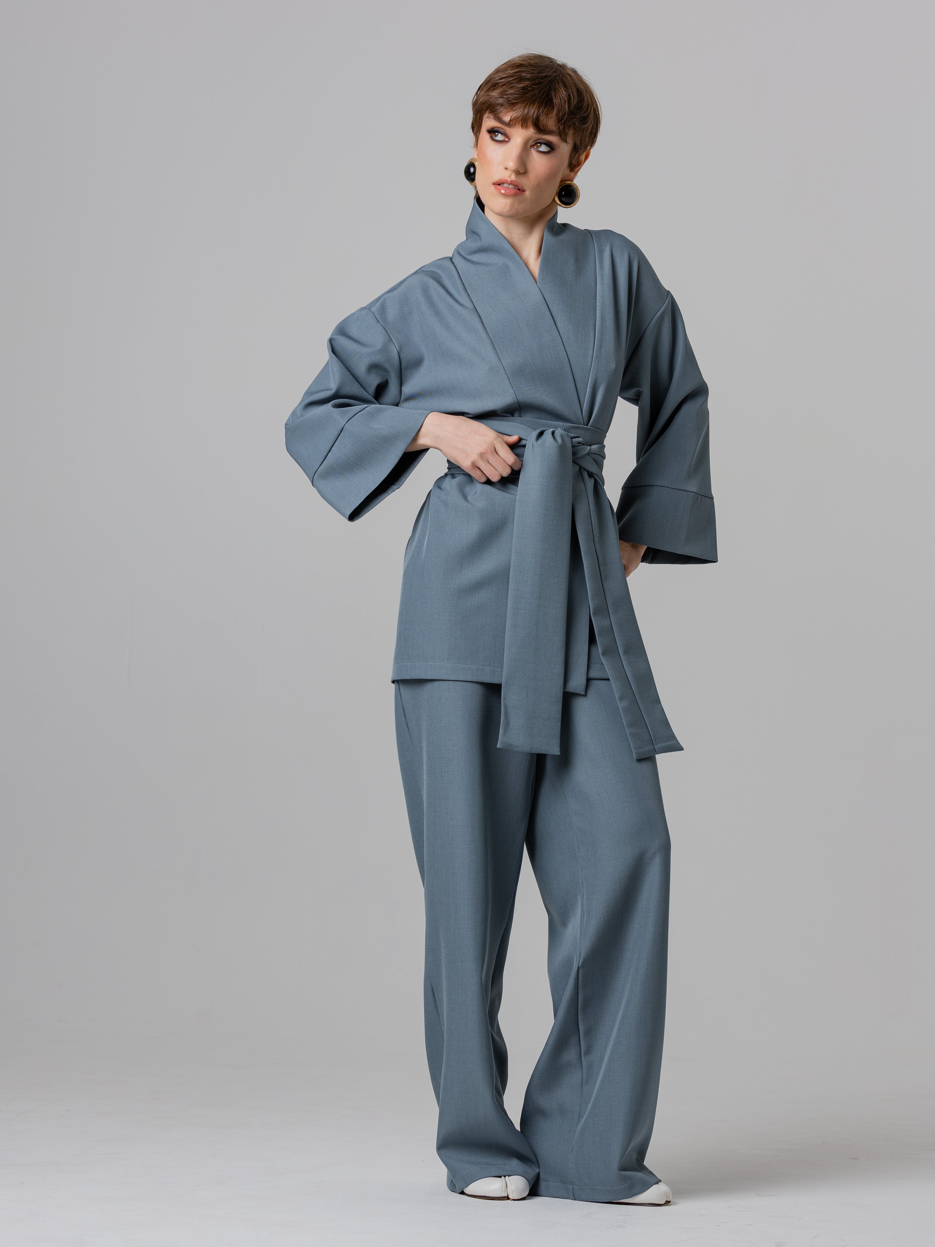 Kimono Set Steel Flow Set